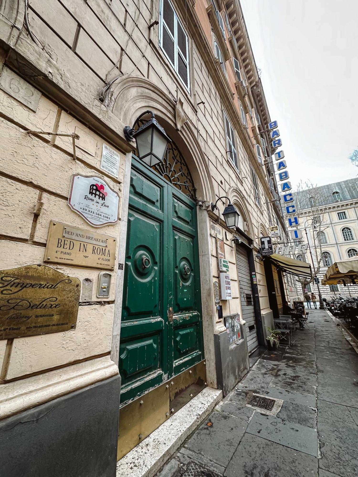Rome In Love B&B - Termini Train Station Ngoại thất bức ảnh